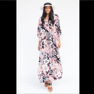 Large Agnes & Dora Kaftan dress worn once